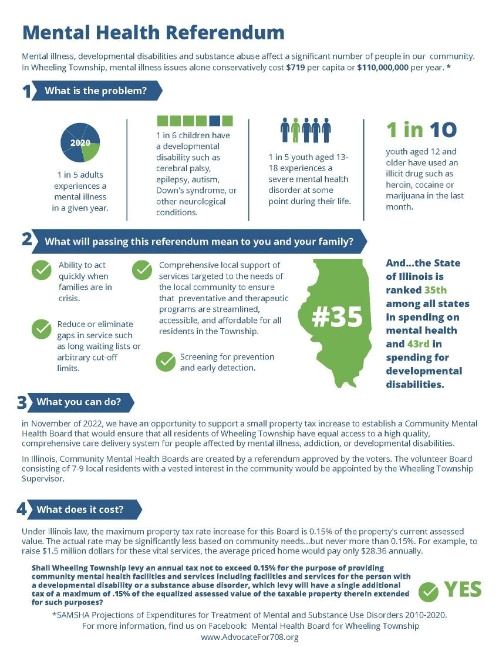 Mental Health referendum flyer