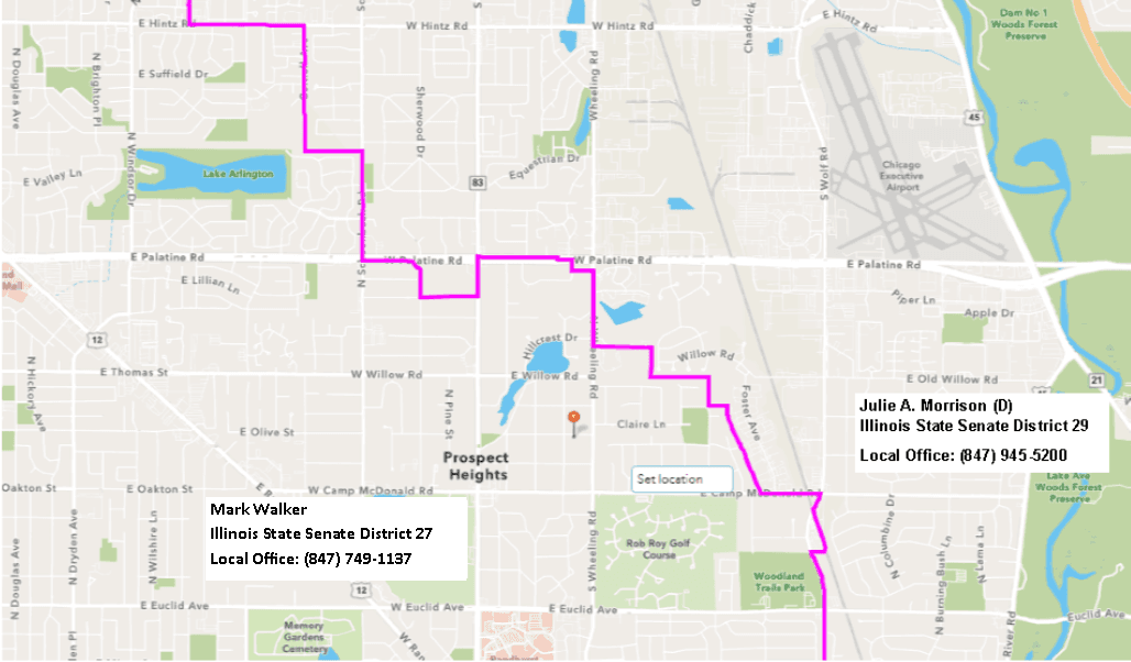 State Senate Districts 27 and 29