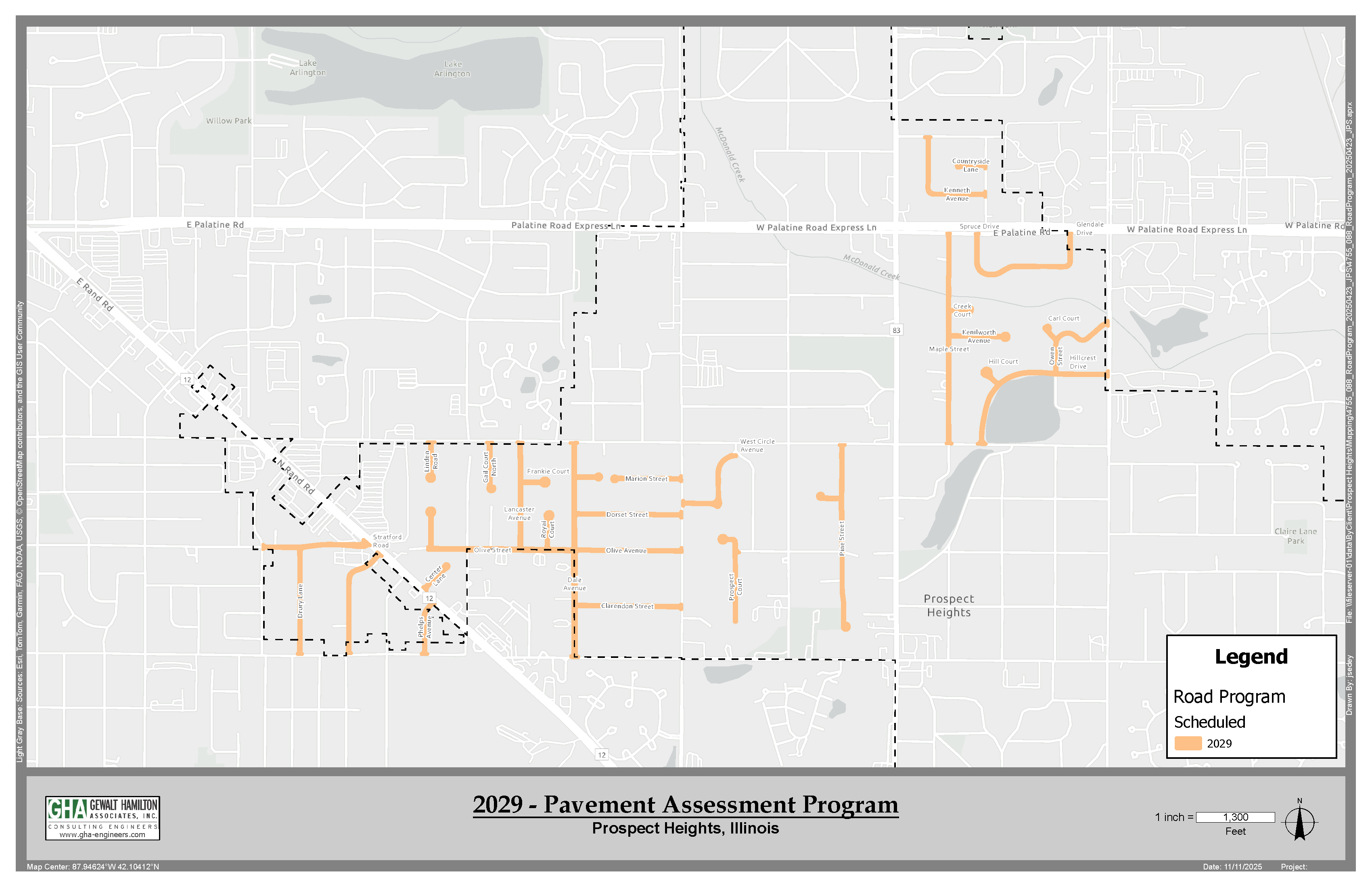 2029 Pavement Assessment Program